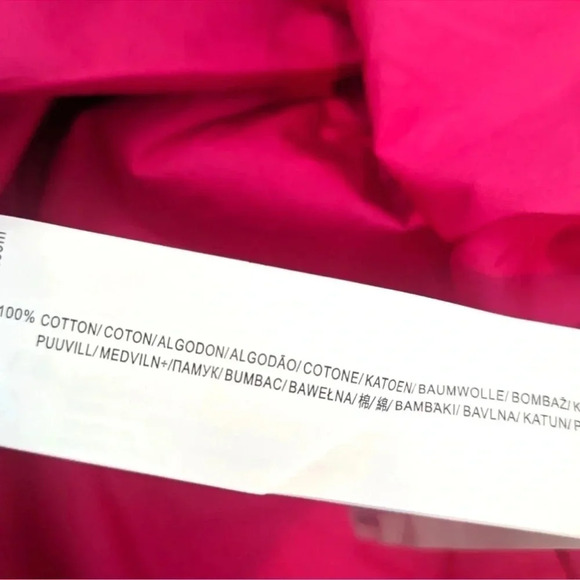 🍀 MINKPINK NWT YASAMINE TIERED RASPBERRY DRESS SIZE MEDIUM - Picture 7 of 7